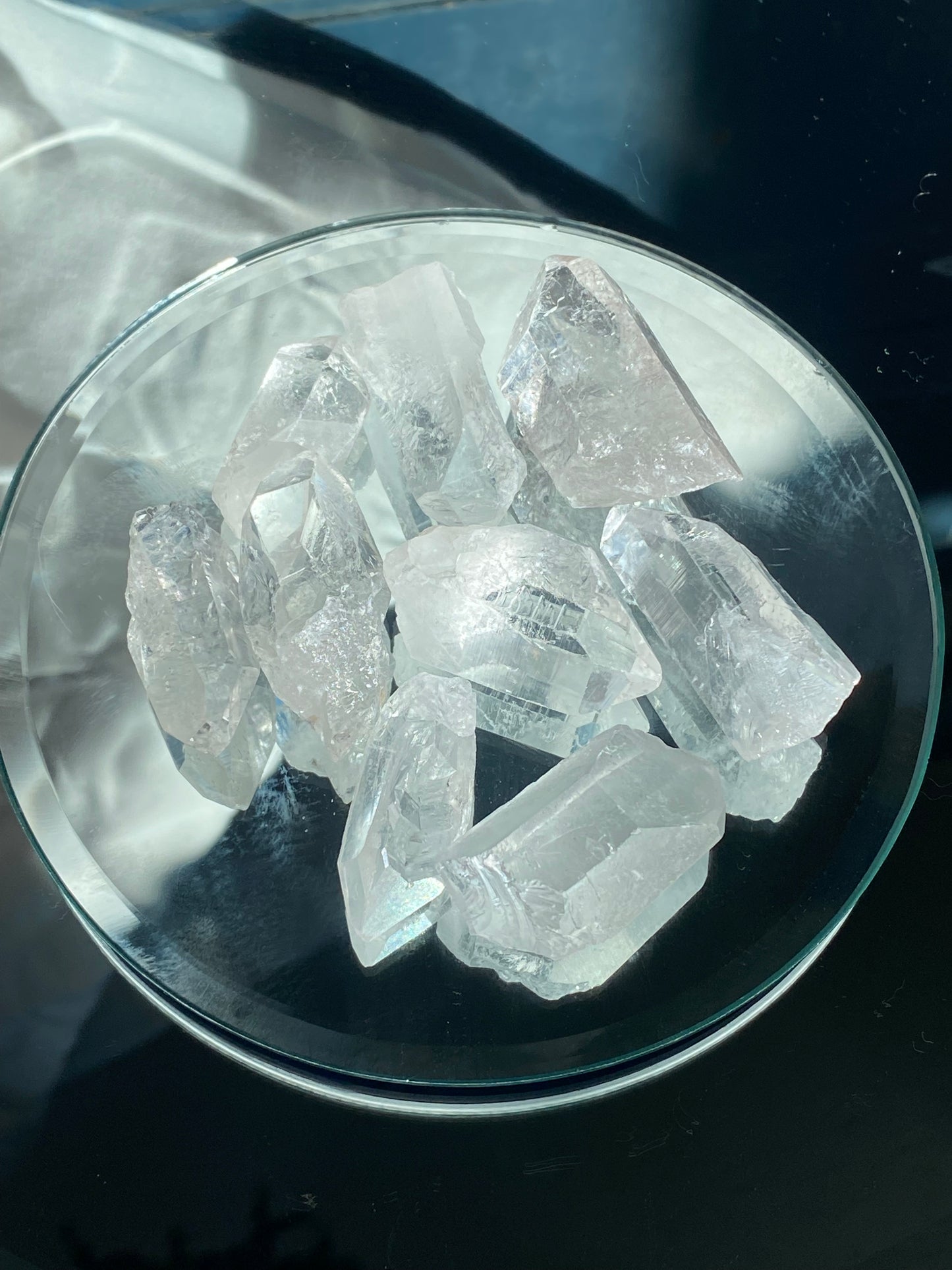 double terminated clear quartz healing crystals
