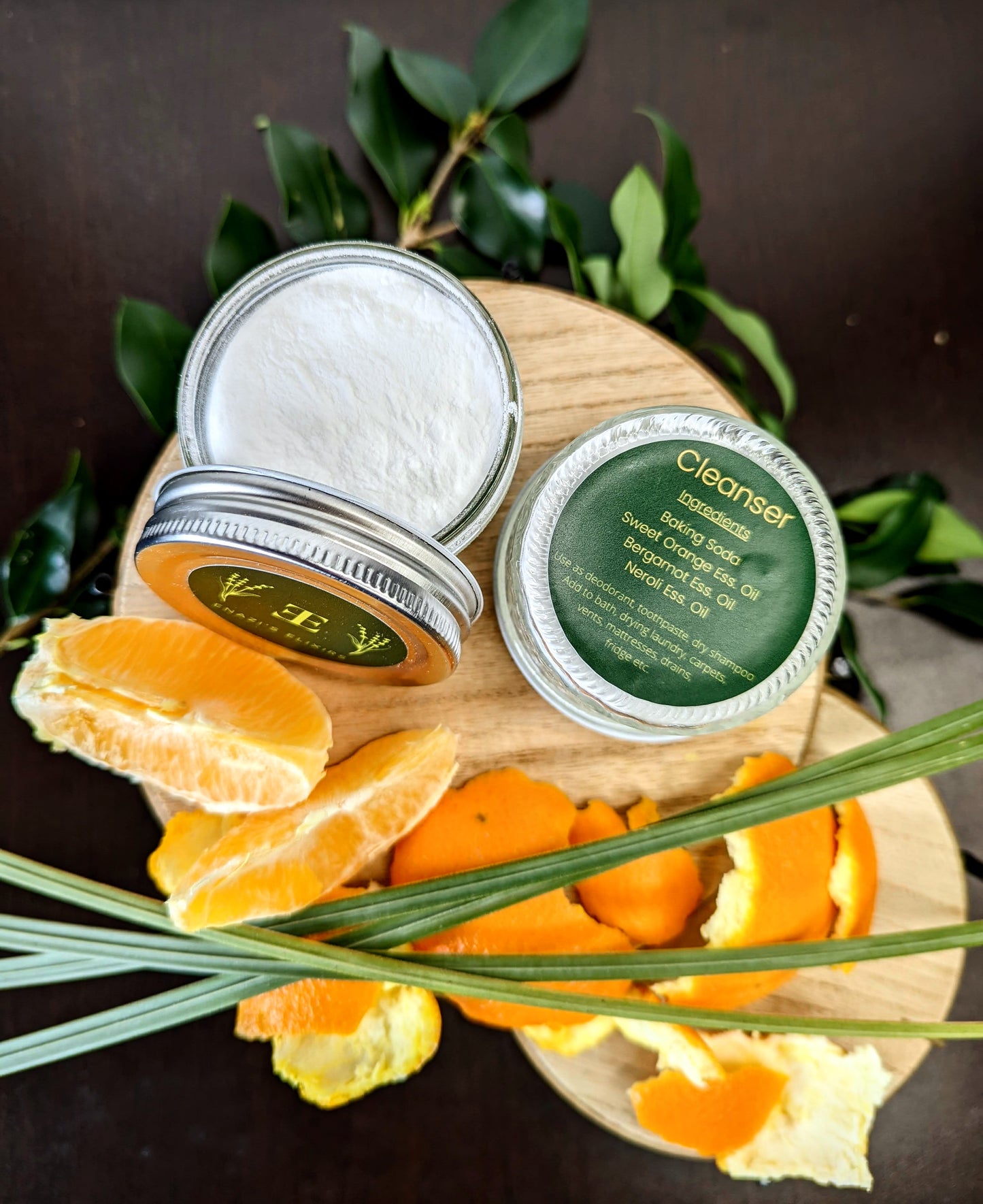 natural Deodorant, toothpaste, laundry, carpet cleaner - floral, orange, bergamot, neroli